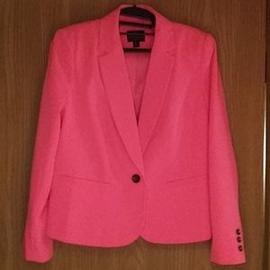 Hot pink blazer jacket